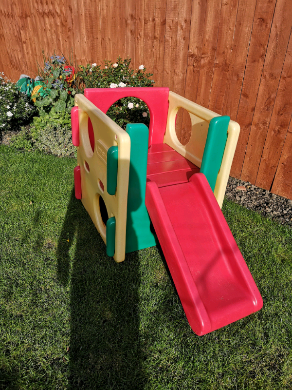 little tikes cube and slide